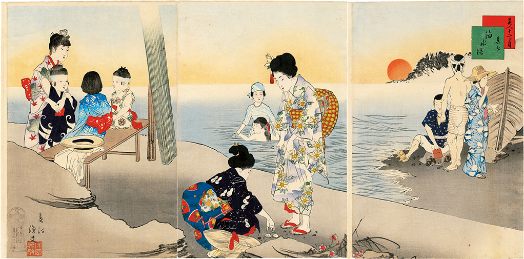 明治浮世絵 | 春汀 | 神保町 | Gallery Soumei-do | そうめい堂